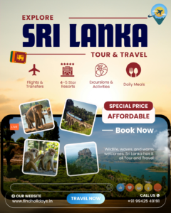Scenic Sri Lanka Tour Package from Chennai – 6 Nights 7 Days Itinerary